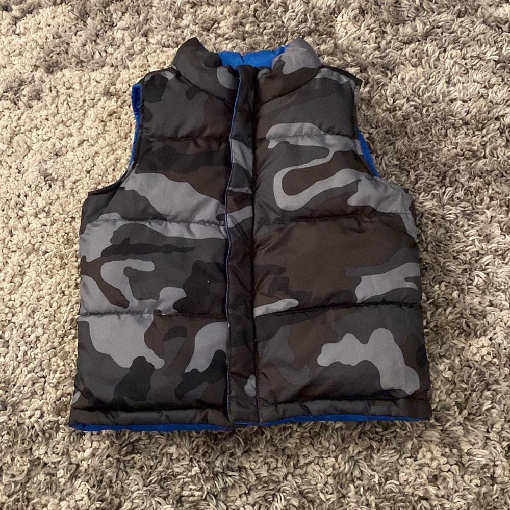 Kids reversible, Puffer vest